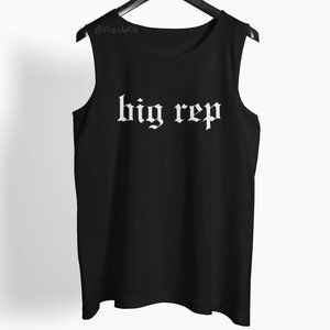 🆕Big Rep Black Tank Top